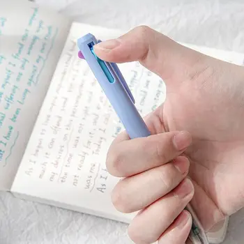 0,5 мм 3-цветная Гелевая ручка для печати Многофункциональная ручка для рисования и разметки Быстросохнущая Красочная ручка для рисования для студентов