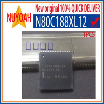 100% новый оригинальный 16-разрядный микроконтроллер N80C188XL12|16-разрядный|CMOS|LDCC|68PIN|пластиковый 16-разрядный с высокой степенью интеграции