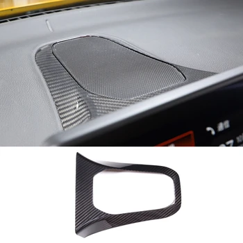 1 ШТ., крышка рамки рожка приборной панели автомобиля, автомобильные Аксессуары из сухого углеродного волокна для Toyota Supra A90 2019-2022
