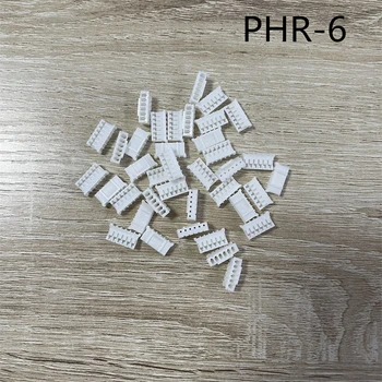 10 шт. оригинальный новый разъем PHR-6 разъем 6Pin резиновая оболочка расстояние 2,0 мм