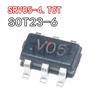 10ШТ SRV05-4.TCT SOT23-6 SRV05 Код SOT: V05 SRV05-4 SOT-236 новый оригинальный