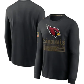 Arizona MEN Cardinals 2020, футболка с длинным рукавом, черная S-4XL