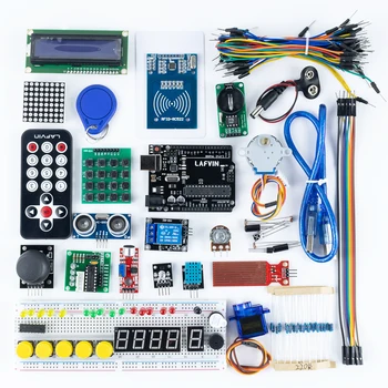 LAFVIN RFID Starter Kit для Arduino UNO R3 Обновленная версия Набор электронных компонентов для обучения программированию с розничной коробкой