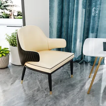 Nordic light luxury ins креативный современный минималистичный домашний ресторан, индивидуальное кресло для отдыха