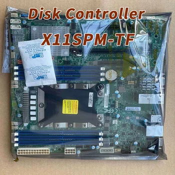 X11SPM-TF Для Supermicro Односторонний Сервер LGA3647 Материнская плата microATX C622 Чипсет DDR4 Поддержка Intel Xeon 2-го поколения Идеально Протестирован