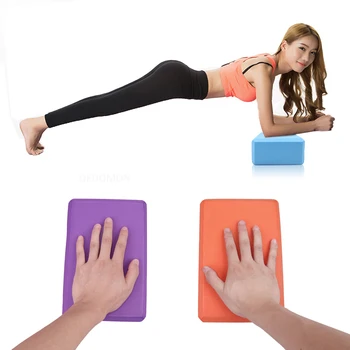 Гимнастические блоки EVA Пеноблок Тренировочный набор для фитнеса Инструмент Валик для йоги Подушка Подушка для растяжки Формирующие тело блоки для йоги