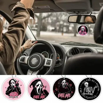Декор автомобиля Ghost Освежители воздуха приборной панели автомобиля, Украшение зеркала заднего вида, Розовый автомобиль Ghost, Креативные принадлежности для автомобилей, Автомобильные аксессуары