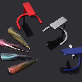 Инструменты для Дизайна ногтей DIY Компактный Держатель Магнита 