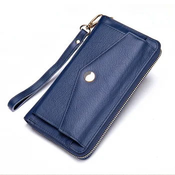 Кожаная женская сумочка с верхним слоем прически, кожаная сумочка для рук, естественно мягкий телефон, модный женский клатч