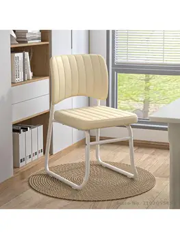 Компьютерный стул домашний офисный стул со спинкой кабинет в студенческом общежитии стул для макияжа удобное сидячее сиденье для рабочего стола в спальне
