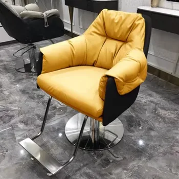 Косметический стул для педикюра с откидывающейся спинкой Для салона красоты Роскошное Процедурное кресло на высоком каблуке Для офисных залов Мебель Sedia Girevole YR50BC