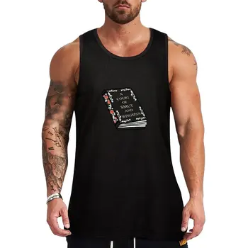 Новая футболка A court of smut and wingspan ACOTAR на бретелях для фитнеса, мужские спортивные рубашки без рукавов