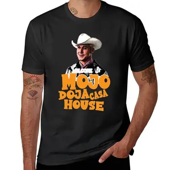 Новая футболка Mojo Dojo Casa House Vibes, рубашка с животным принтом для мальчиков, футболки на заказ, создайте свои собственные мужские однотонные футболки