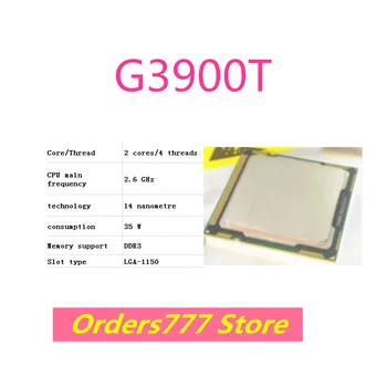 Новый импортный оригинальный процессор G3900t 3900t 3900 Двухъядерный Четырехпоточный 1150 2,6 ГГц 35 Вт 14 нм DDR3 DDR4 гарантия качества