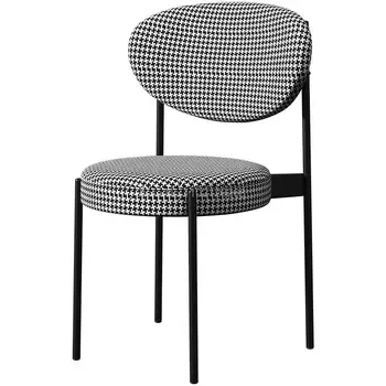 Обеденный стул современного дизайна в стиле Лофт, Скандинавские Легкие Обеденные стулья с роскошной спинкой, Простой стул для ресторана, отеля, Мебель для гостиной
