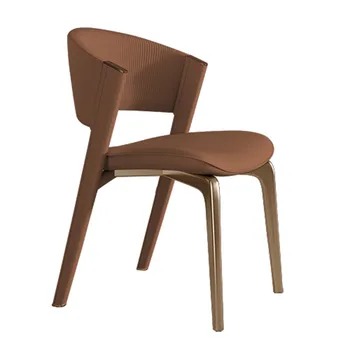 Роскошные стулья для гостиной и столовой, уличные минималистичные Эргономичные стулья со спинкой, уличная мебель Kursi Cucina XF200YH