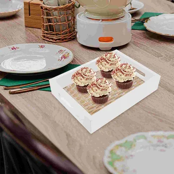 Сервировочный Поднос для Фруктовых Закусок с деревянным Поддоном В японском стиле, Домашняя Чайная Чашка, Деревенская Еда