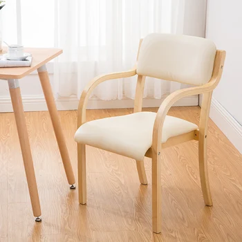 Скандинавские обеденные стулья Европейский Кухонный стул для гостиной Эргономичный Детский стол для столовой Мебель для дома Muebles De Cocina