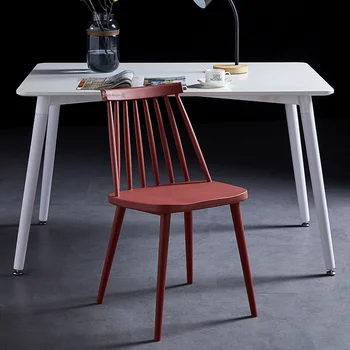 Современная кухонная мебель, обеденные стулья для простого ресторана, бытовая мебель, пластиковый стул, обеденный стул для переговоров на открытом воздухе