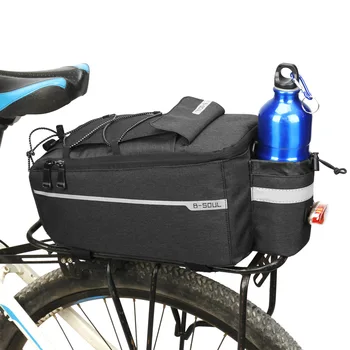 Сумка для переноски велосипеда Задняя корзина велосипеда Водонепроницаемые сумки для багажника Задняя стойка Сумка для заднего сиденья Велосипедный багаж Сумка через плечо